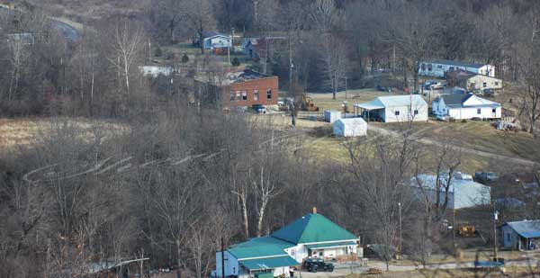 Small eastern Missouri town Closed small businesses Small town