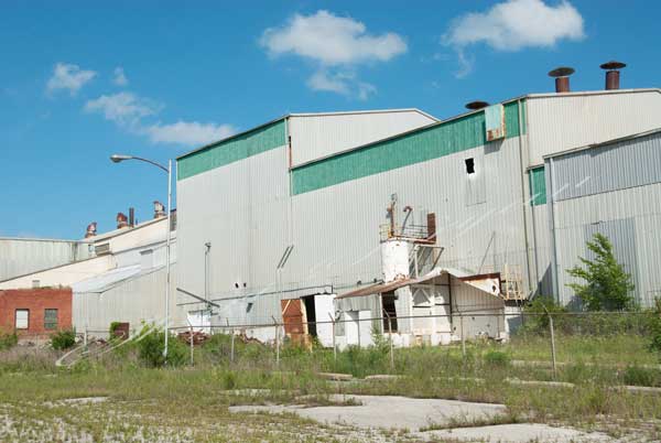 Abandoned Missouri brick plant.