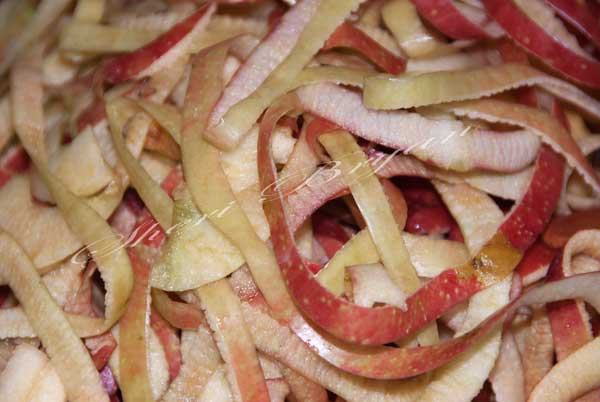 Apple peelings, Making applesauce, Compost, Chicken feed, Pig feed, Apples